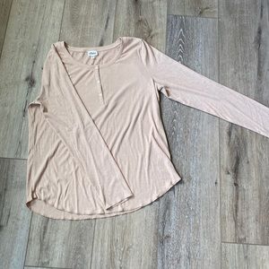 Pulse boutique long sleeve shirt   Pinkish rose color Tags removed Never worn!